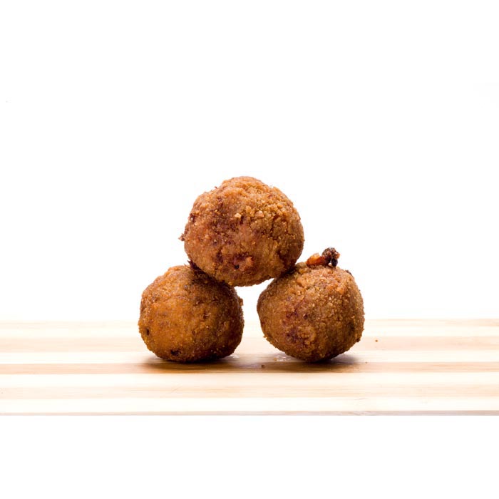 MIX ARANCINETTE (RAGÙ/ BURRO/ PISTACCHIO/ SPINACI) 25 GR 80 PEZZI