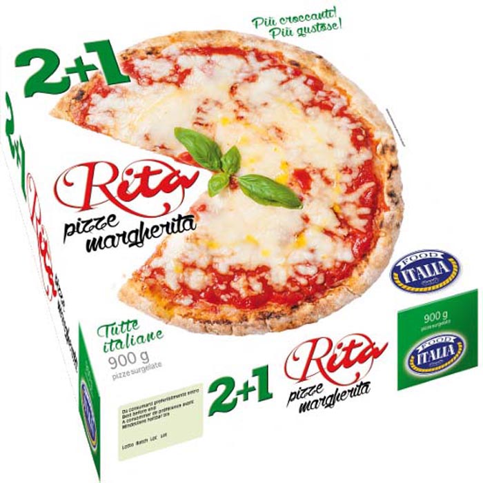PIZZA MARGHERITA 2+1 6 PEZZI FOOD ITALIA