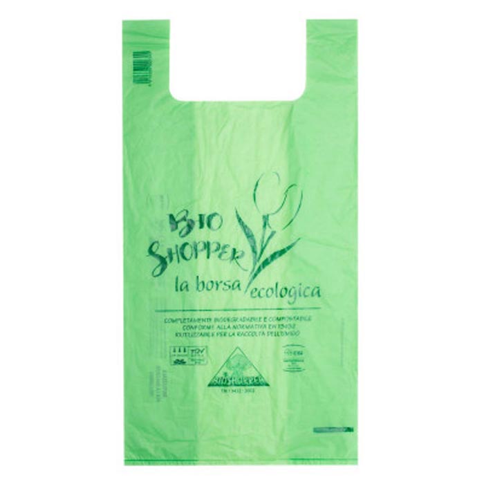 SHOPPER BIO VERDE MINI 3 KG MISURA 23X45