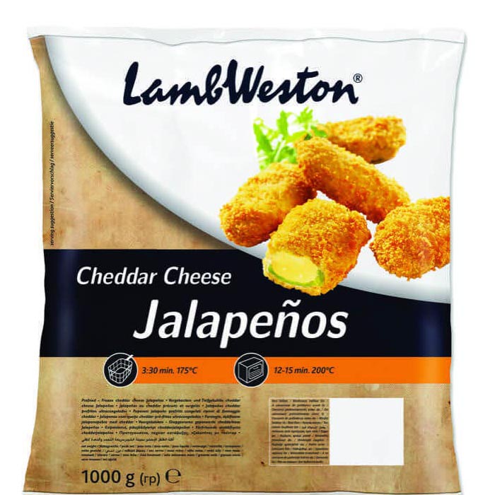 PEPERONCINI RIPIENI DI CREMA DI FORMAGGIO 1 KG L.W.