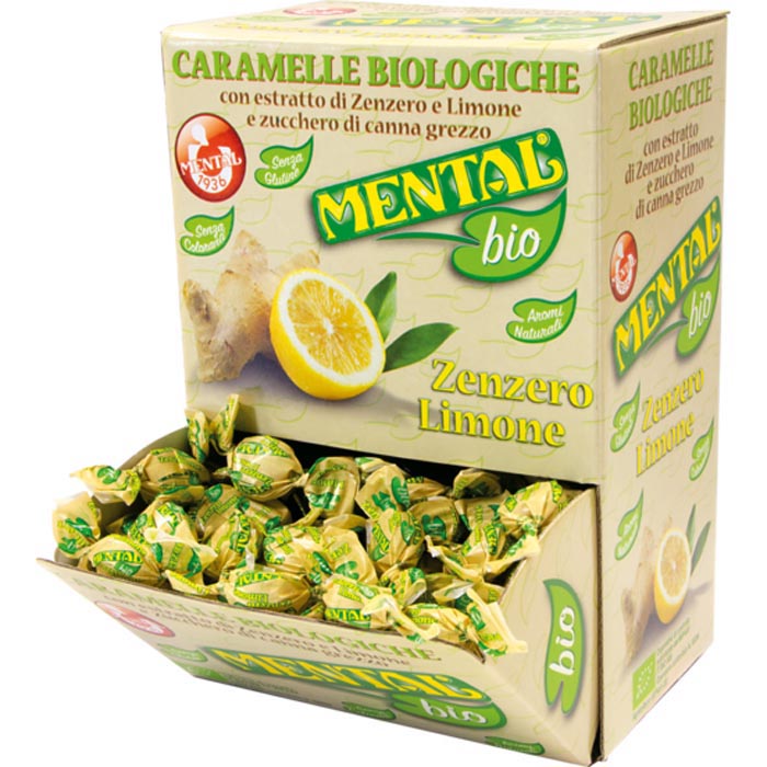 CARAMELLE BIO ZENZERO E LIMONE MANGIATOIA 0,75 KG FASSI