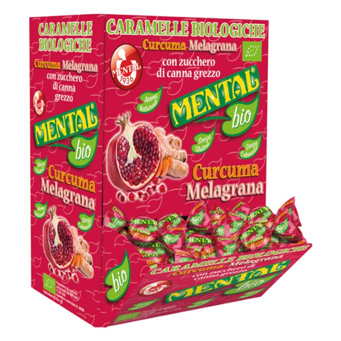 CARAMELLE BIO CURCUMA E MELOGRANO MANGIATOIA 0,75 KG FASSI
