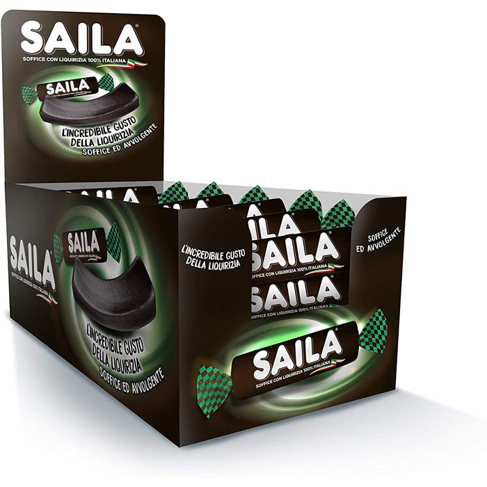 SAILA SOFFICE ALLA LIQUIRIZIA 100 PEZZI
