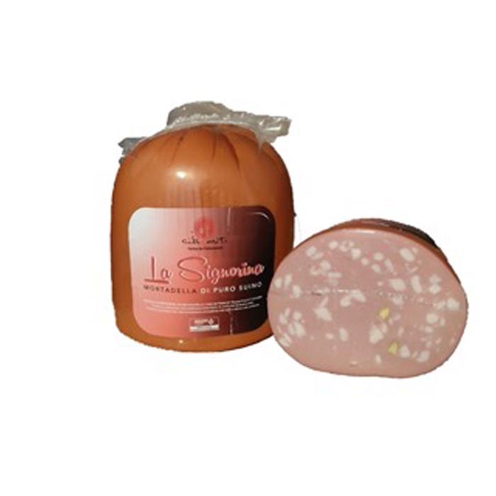 MORTADELLA LA SIGNORINA 6 KG PISTACCHIO C.M.