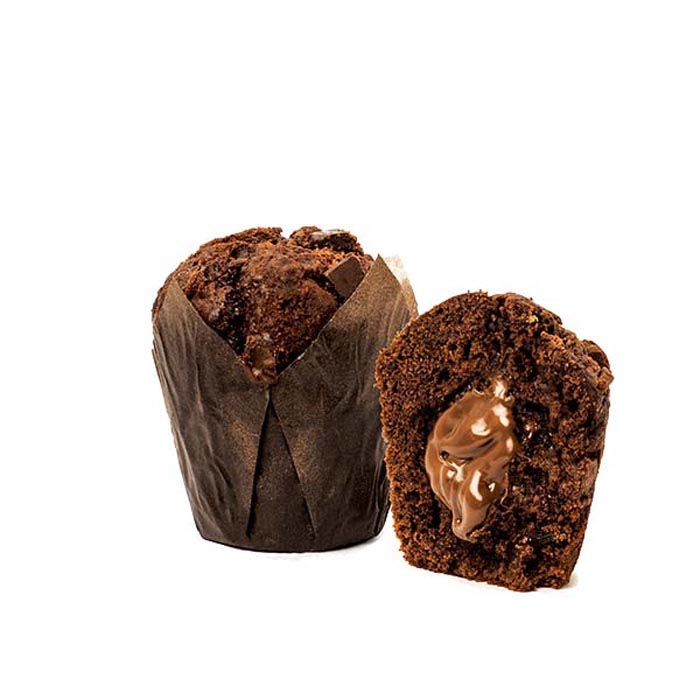 DELUXE MUFFIN TRIPLO CIOCCOLATO 24 PEZZI CUPIELLO