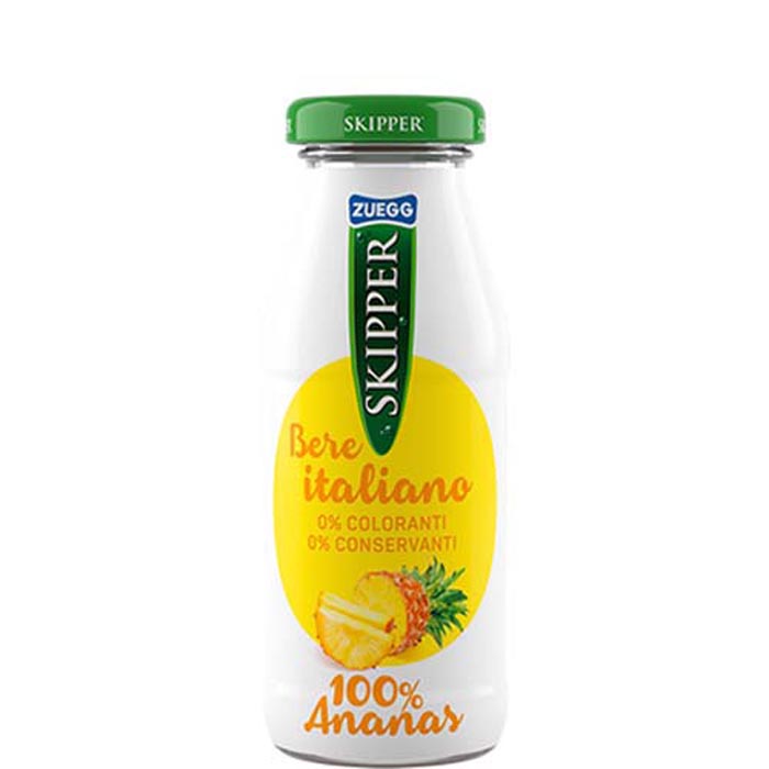 SUCCO ANANAS 24 BOTTIGLIE DA 200 ML SKIPPER