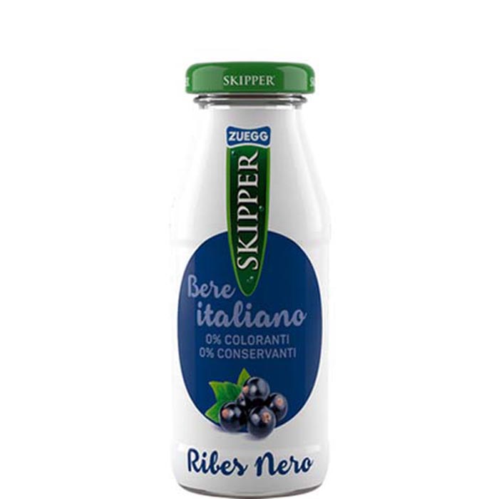 SUCCO RIBES NERO 24 BOTTIGLIE DA 200 ML SKIPPER