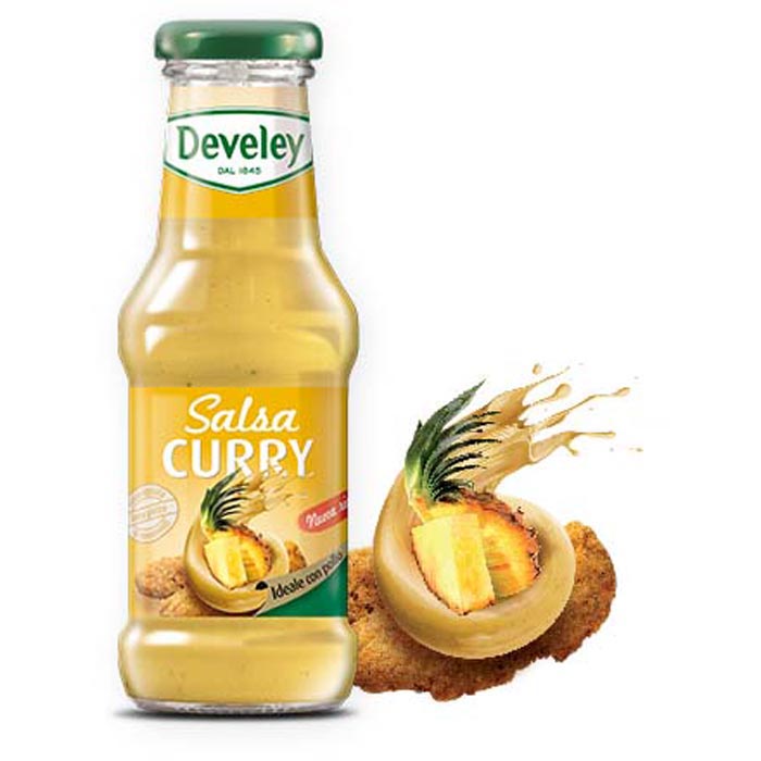 SALSA CURRY 250 ML DEVELEY