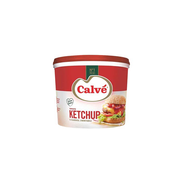 KETCHUP SECCHIO 5,5 KG CALVE'
