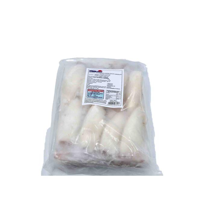 CALAMARI INTERI PULITI U/10 6 PEZZI DA 1,4 KG