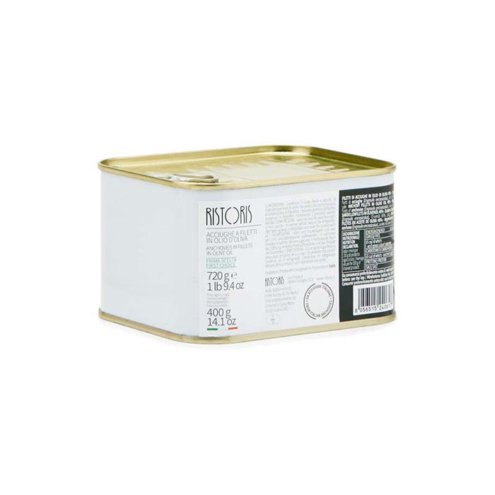 ACCIUGHE A FILETTI 700 GR RISTORIS