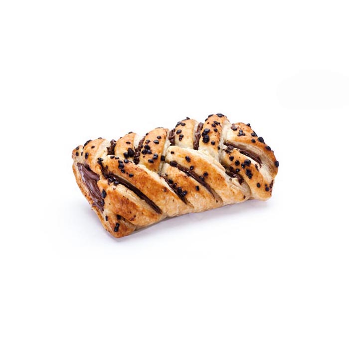 TRECCIA CIOCCOLATO E NOCCIOLE 95 GR 48 PEZZI GOURMAND