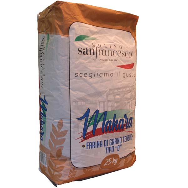 FARINA SAN FRANCESCO MAKARA TIPO 0 KG.25