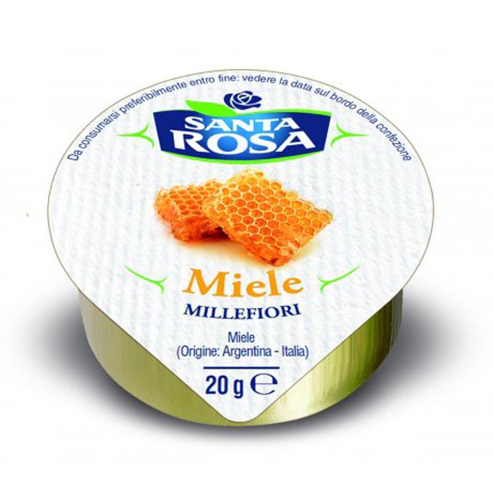 MIELE MILLEFIORI IN ALLUMINIO 20 GR 120 PZ SANTA ROSA