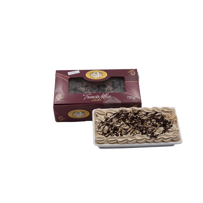 TRANCIO ALFEO CIOCCOLATO E NOCCIOLA 750 GR GELATERIA ARETUSEA