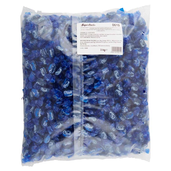 CARAMELLE CLUB FORTE 3 KG SPERLARI