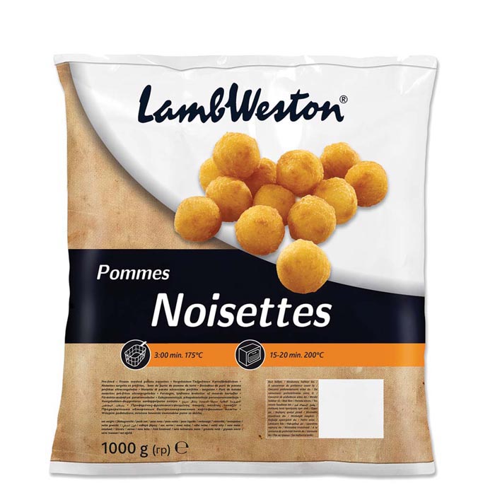 PATATE NOISETTES 10 BUSTE DA 1 KG LAMBWESTON