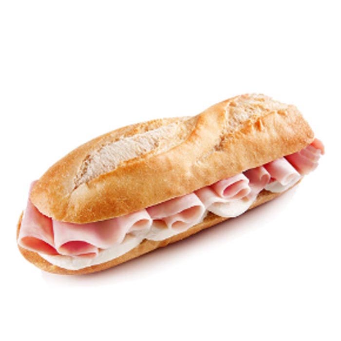 CIABATTA COTTO E MOZZARELLA 200 GR 7 PEZZI