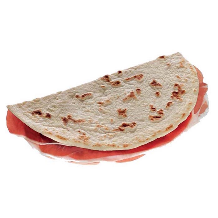 PIADINA AL CRUDO 210 GR 10 PEZZI
