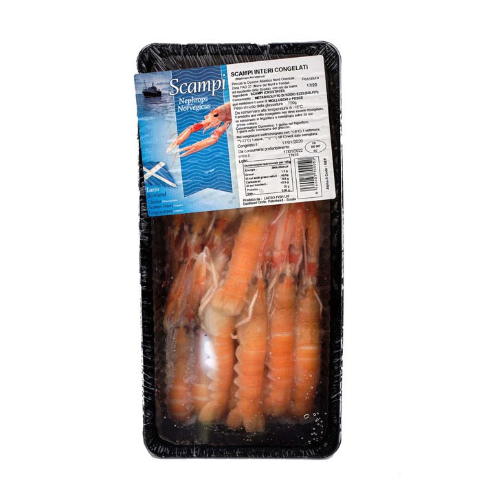 SCAMPI 17/20 GLASSATURA 25% 1 KG