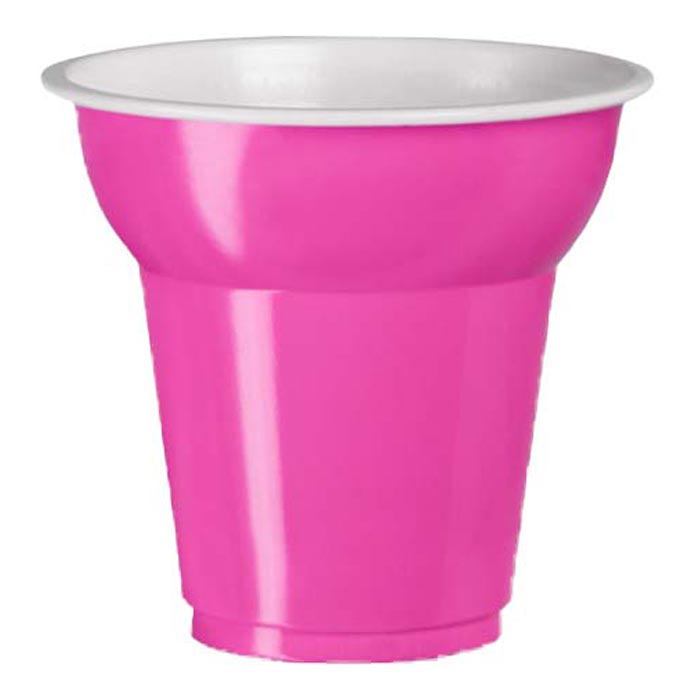 BICCHIERI 70CC FUCSIA 50 PEZZI 30 CONFEZIONI ARISTEA