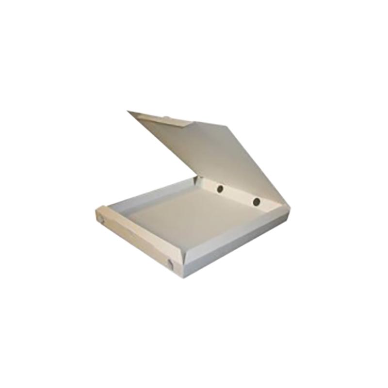 SCATOLE PIZZA CON COPERCHIO 33X33 CM 100 PEZZI BIANCHI ARTEPACK