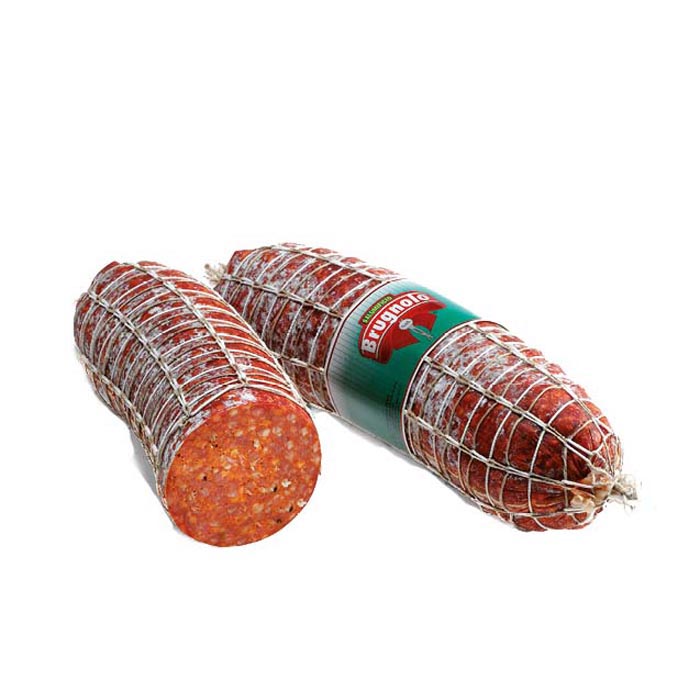 VENTRICINA PICCANTE INTERA SOTTO VUOTO SALUMIFICIO BRUGNOLO