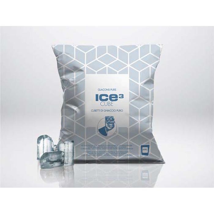 GHIACCIO A CUBETTI 2,5 KG 5 BUSTE