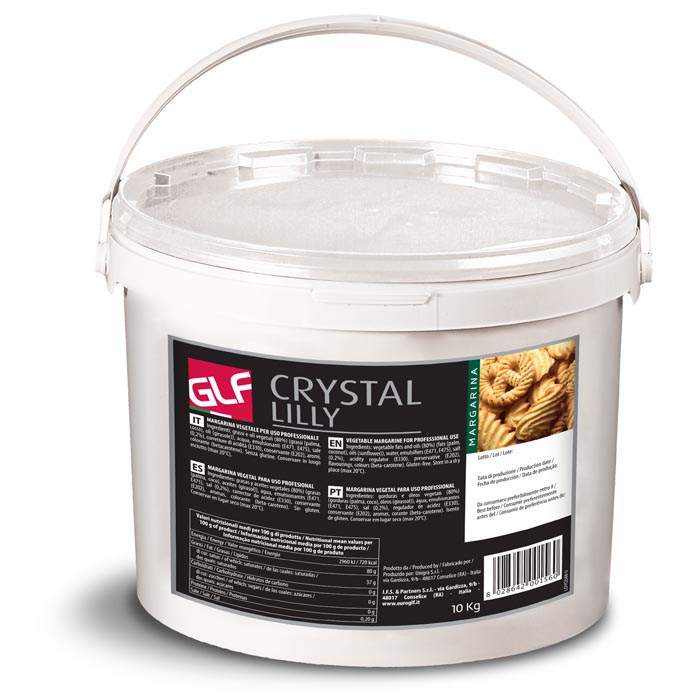 CRYSTAL LILLY MARGARINA VEGETALE SECCHIO 10 KG GLF