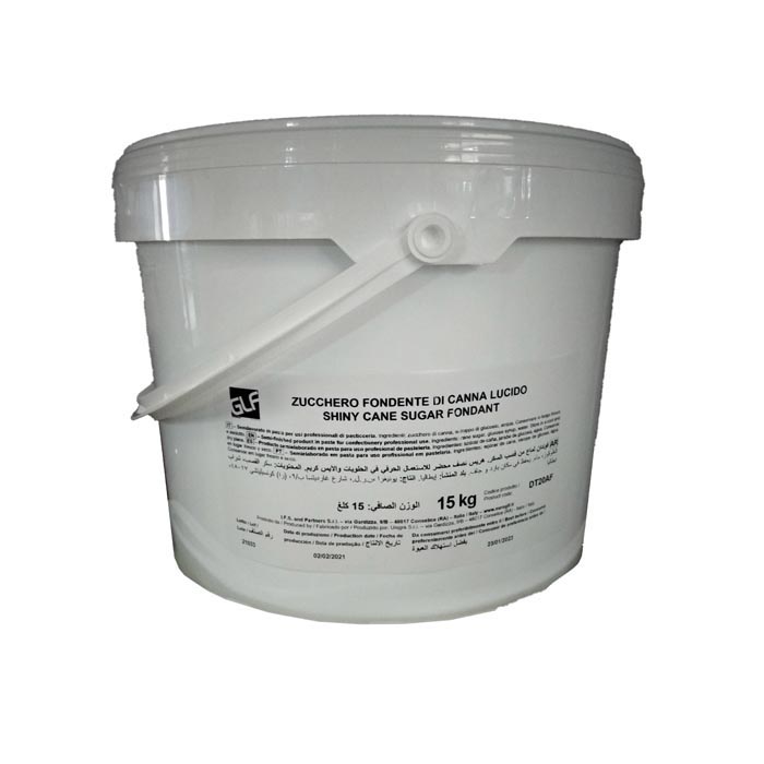 ZUCCHERO FONDENTE DI CANNA LUCIDO 15 KG GLF